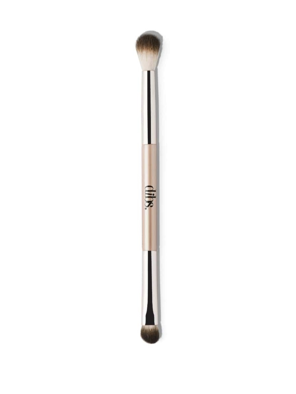 DIBS Beauty Duo Brush Eye Double-Ended Makeup Brush NIB